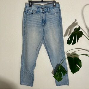 American Eagle Light Blue Mom Jeans | Size 8